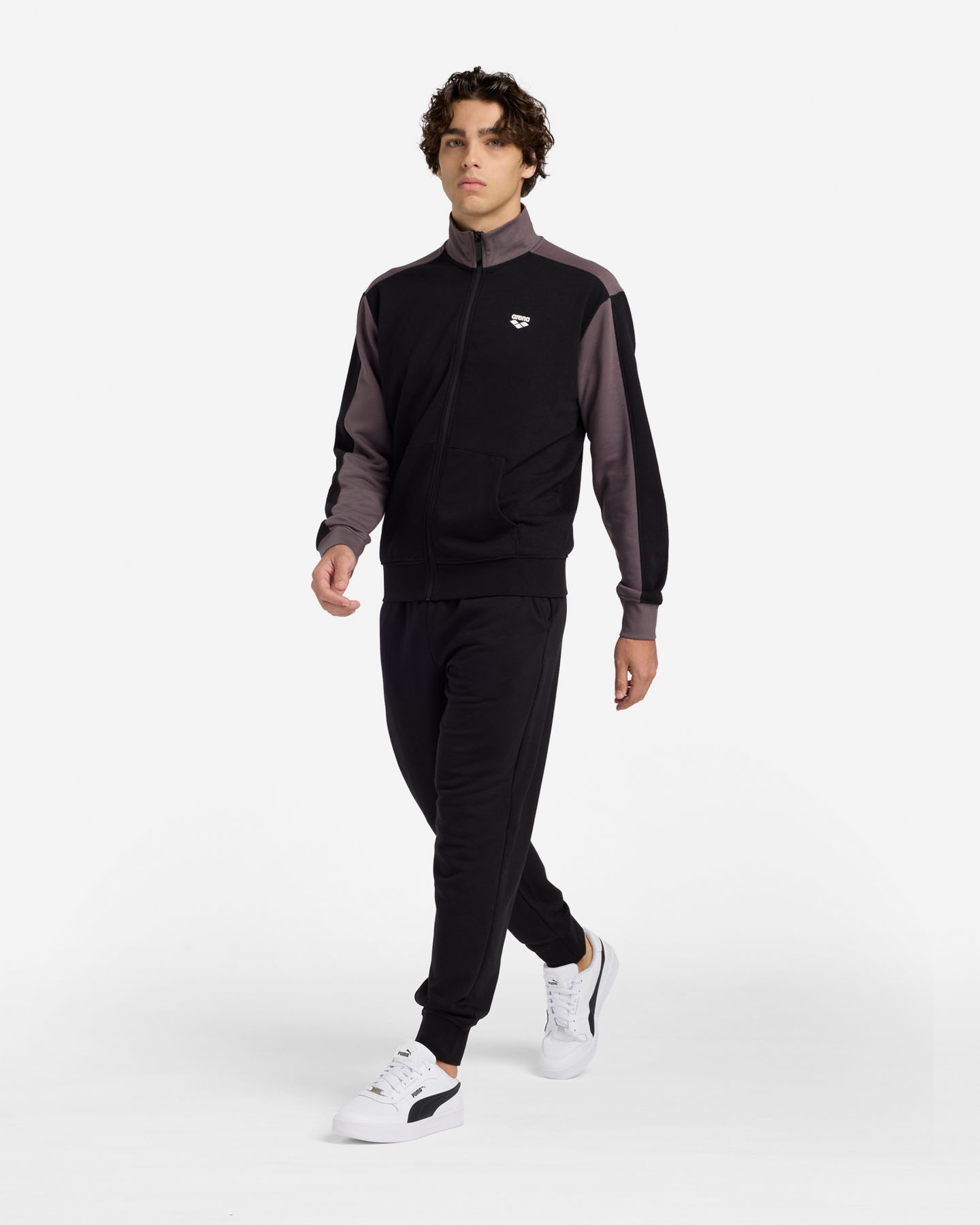 Tuta ARENA ATHLETIC ESSENTIAL M - Nero - 7 | Cisalfa Sport